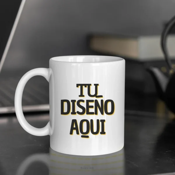 Tazas de Café Personalizadas Color Blanco (11 oz) - Imagen 3