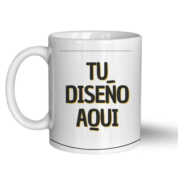 Tazas de Café Personalizadas Color Blanco (11 oz)